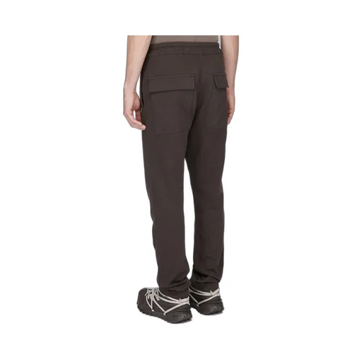 Moncler + Rick Owens Jogger In Dark Dust Heavy Cotton Jersey