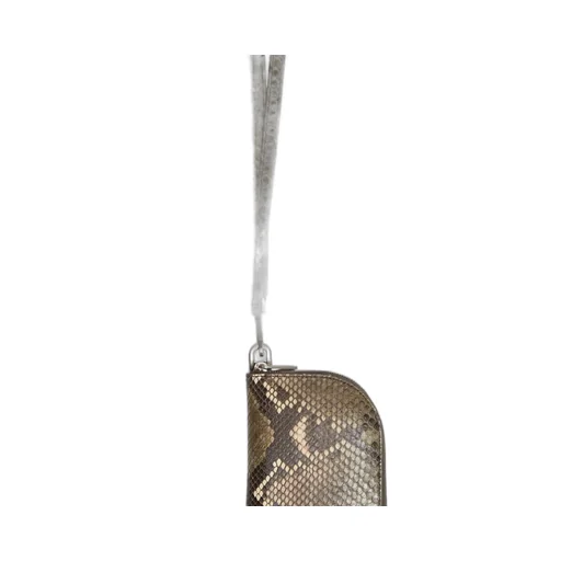Rick Owens Concordians Neckwallet In Bosco Python Leather