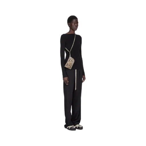 Rick Owens Concordians Neckwallet In Bosco Python Leather