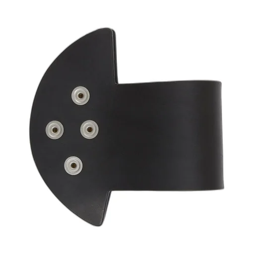 Rick Owens Concordians Anthem Snaps Cuff In Black Spalla Lux