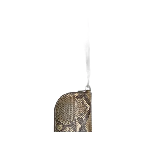 Rick Owens Concordians Neckwallet In Bosco Python Leather