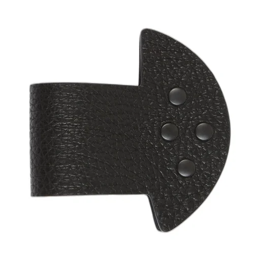 Rick Owens Concordians Anthem Snaps Cuff In Black American Bison