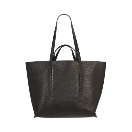 Rick Owens Concordians Shopper In Black American Bison