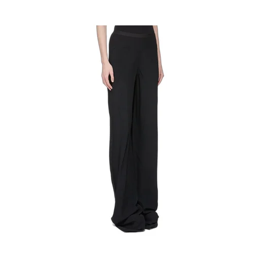 Rick Owens Forever Bias In Black Heavy Cady