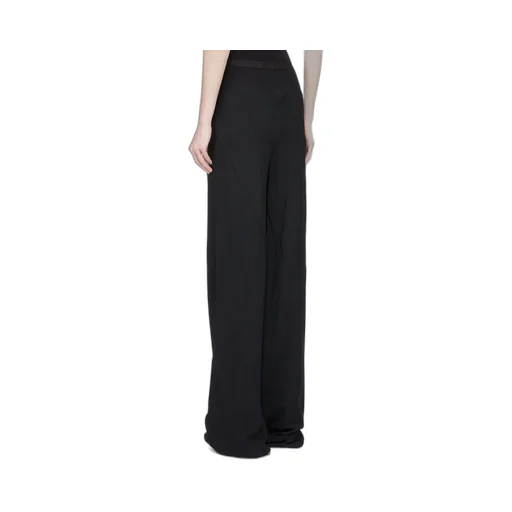Rick Owens Forever Bias In Black Heavy Cady