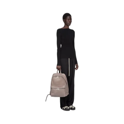 Rick Owens Concordians Backpack In Dust Soft Buffalo