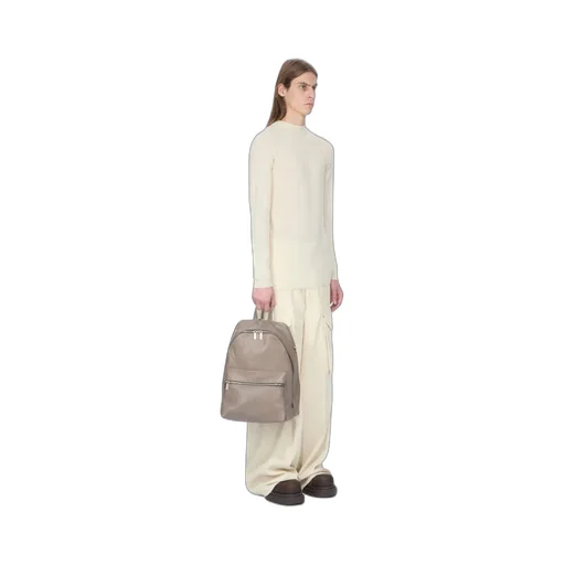 Rick Owens Concordians Backpack In Dust Soft Buffalo