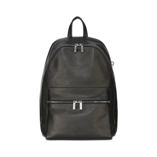 Rick Owens Concordians Backpack In Black Soft Grain Cow Leather