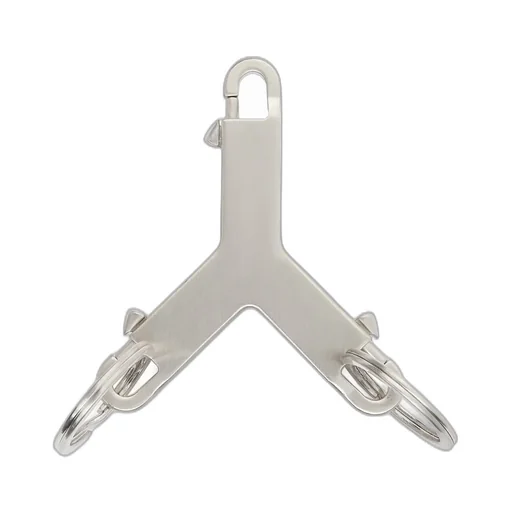 Rick Owens Concordians Small Cerberus In Palladio Palladium Tone Brass