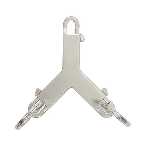 Rick Owens Concordians Small Cerberus In Palladio Palladium Tone Brass