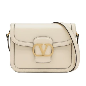 Valentino 9To5 Vlogo Signature Foldover Top Shoulder Bag