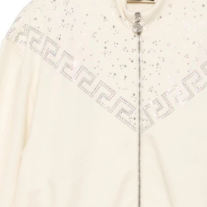 Greca-Embroidered Sweatshirt