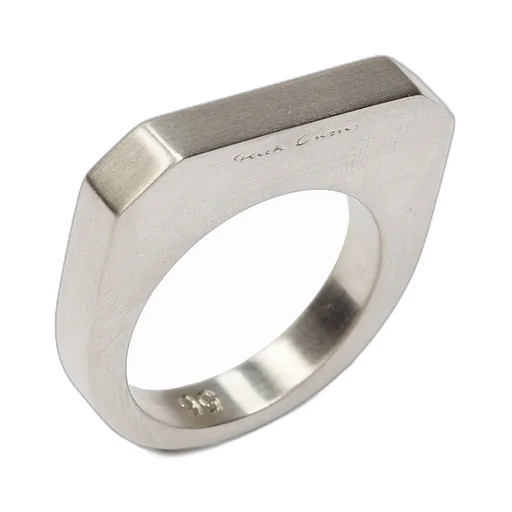 Rick Owens Ring In Brass
