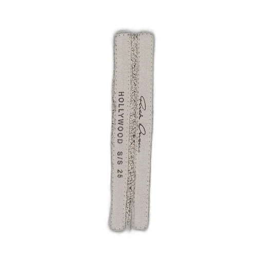 Rick Owens Beach Towel In Black/Pearl Heavy Cotton Terry