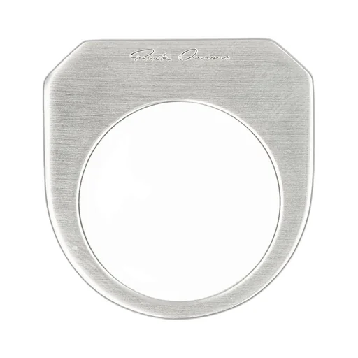 Rick Owens Runway Ring In Brass