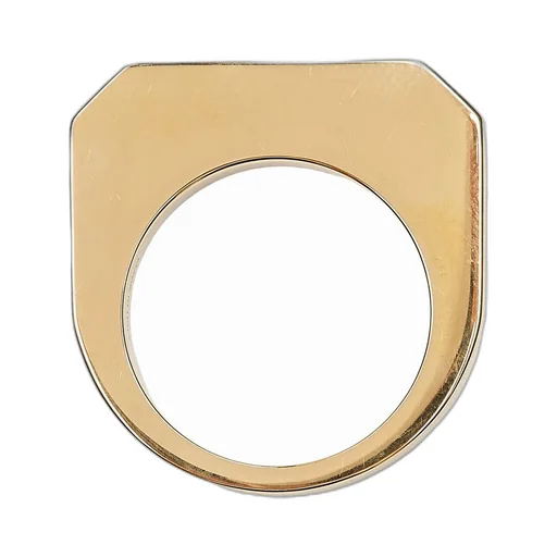 Rick Owens Ring In Gold Silver