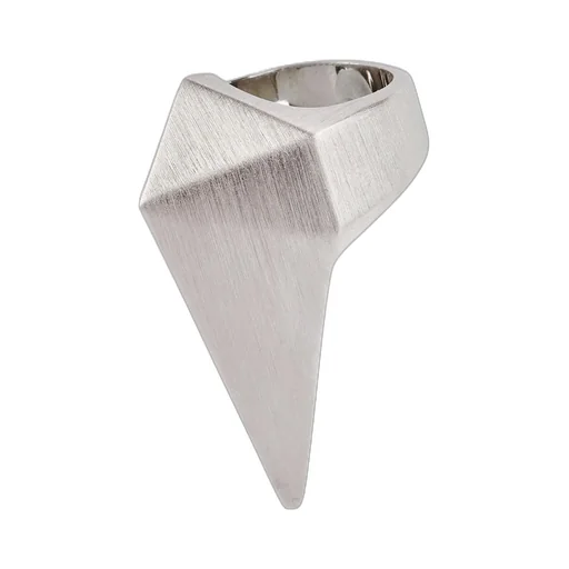 Rick Owens Pyramid Ring In Palladio Brass