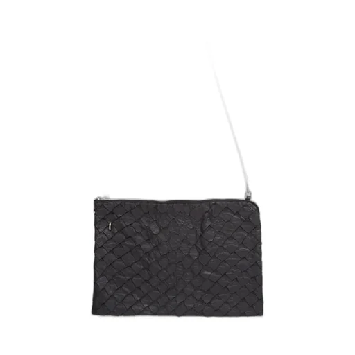 Rick Owens Concordians Runway Beach Bag In Black Waxy Pirarucu