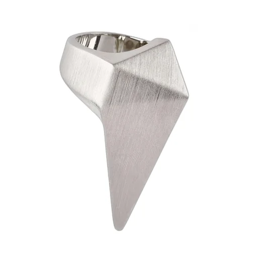 Rick Owens Pyramid Ring In Palladio Brass