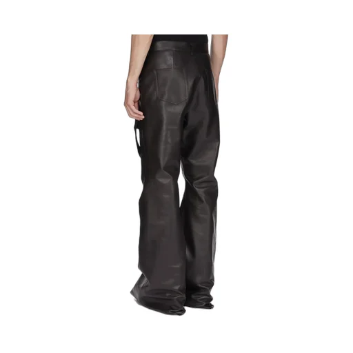 Rick Owens Temple Megastrapped Bolans In Black Nylon Canvas