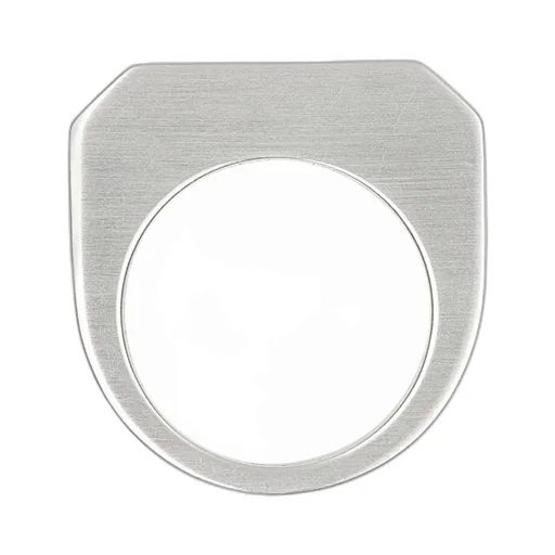 Rick Owens Runway Ring In Brass