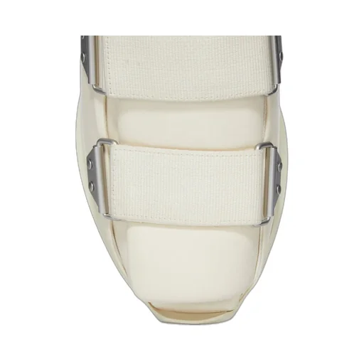Rick Owens Temple Burritogeth In Milk/Milk Full Grain Calf Leather