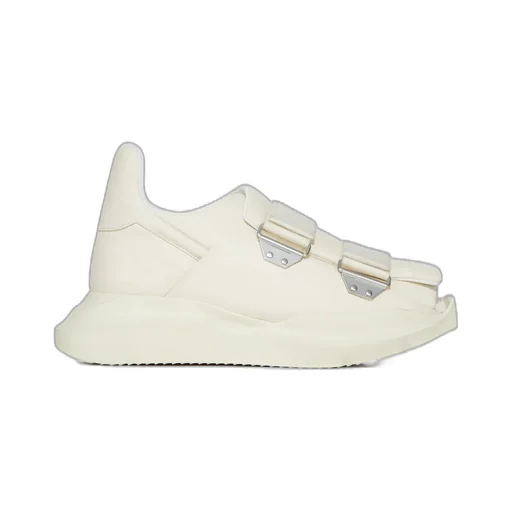 Rick Owens Temple Burritogeth In Milk/Milk Full Grain Calf Leather