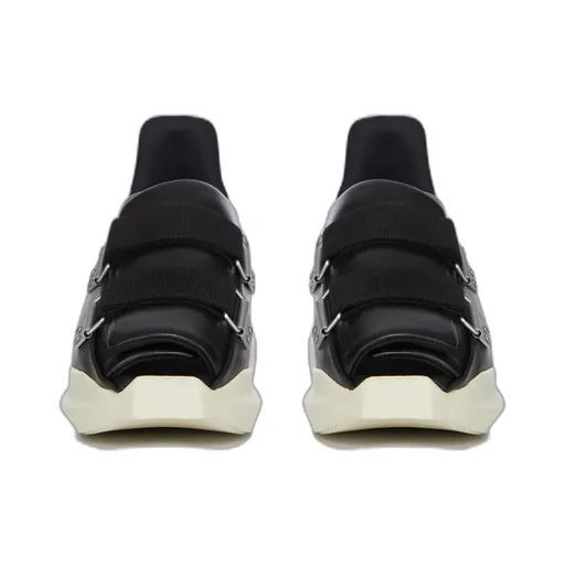 Rick Owens Temple Burritogeth In Milk/Milk Full Grain Calf Leather