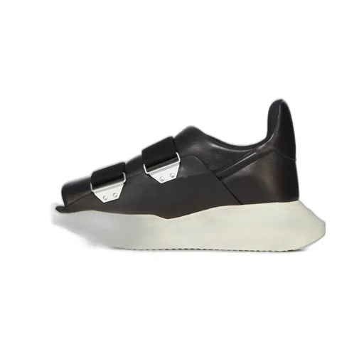 Rick Owens Temple Burritogeth In Milk/Milk Full Grain Calf Leather