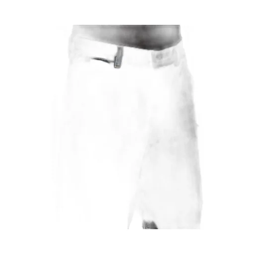 Rick Owens Concordians Runway Joris Trousers In Dirty Hustler/Black 14Oz Hustler Slub Denim