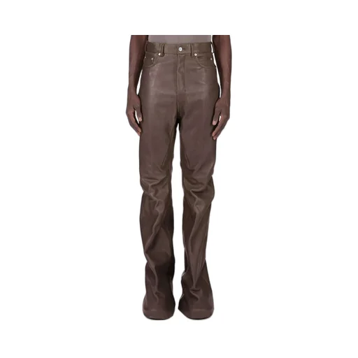 Rick Owens Concordians Runway Bolans In Drkdust Washed Calf Leather