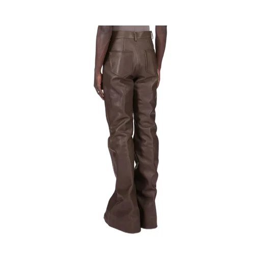 Rick Owens Concordians Runway Bolans In Drkdust Washed Calf Leather