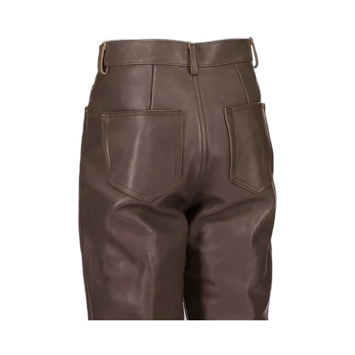 Rick Owens Concordians Runway Bolans In Drkdust Washed Calf Leather