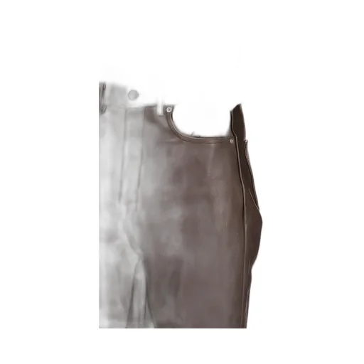 Rick Owens Concordians Runway Bolans In Drkdust Washed Calf Leather