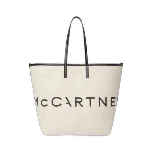 Stella Mccartney Logo Printed Tote Bag