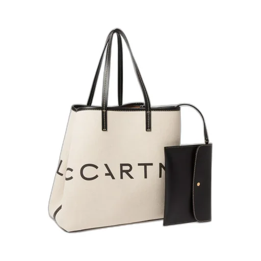 Stella Mccartney Logo Printed Tote Bag