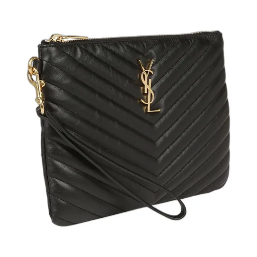 Saint Laurent Cassandre Matelassé A5 Pouch