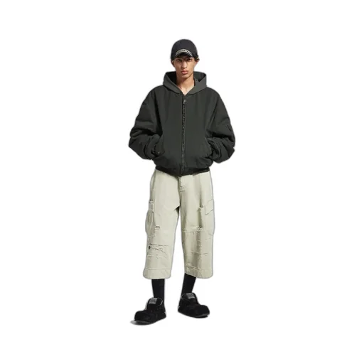 Cropped Cargo Pants