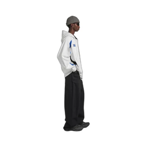 | Nba Collaboration Oversized Zip-Up Hoodie