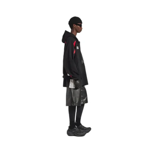 | Nba Collaboration Oversized Zip-Up Hoodie