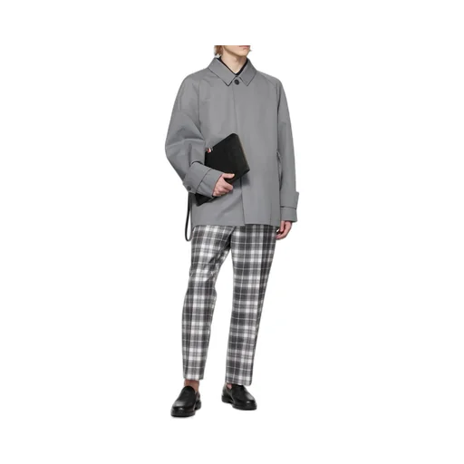 Thom Browne Rwb Striped Medium Clutch Bag