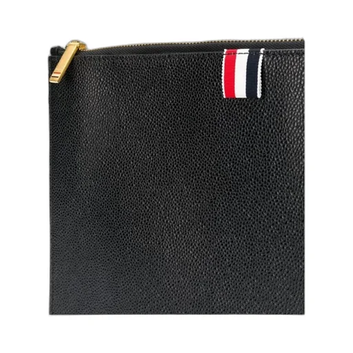 Thom Browne Rwb Striped Medium Clutch Bag