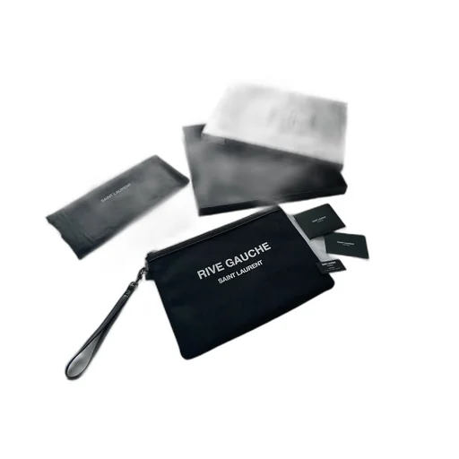 Rive Gauche Zipped Pouch