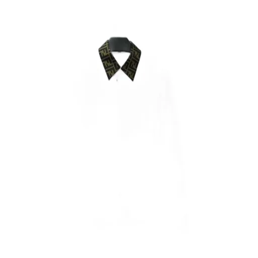 Fendi Long Sleeved Ff Jacquard Shirt