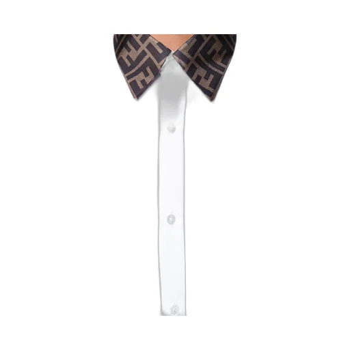 Fendi Long Sleeved Ff Jacquard Shirt