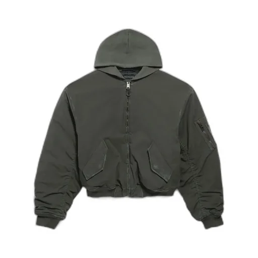 Hooded Standard Bomber Jacket
