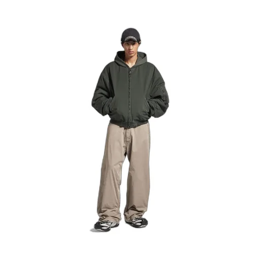 Hooded Standard Bomber Jacket