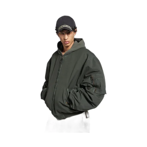 Hooded Standard Bomber Jacket