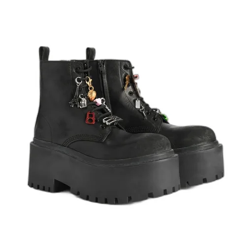 Strike Platform Bootie With Charms