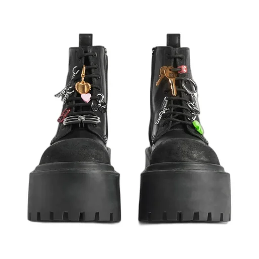 Strike Platform Bootie With Charms